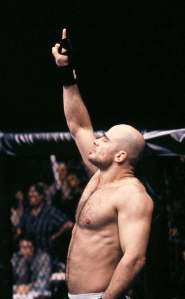Bas Rutten prior to his bout with Tsuyoshi Kosaka at UFC 18 on January 8, 1999 in Kenner, Louisiana. (Photo by Josh Hedges/Zuffa LLC)