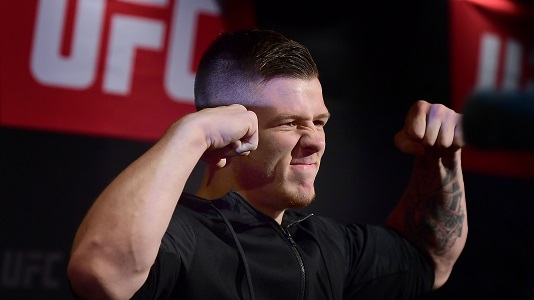 ADELAIDE, AUSTRALIA - NOVEMBER 29: Jimmy Crute during the UFC Fight Night Ultimate Media Day at the Hilton Hotel in Adelaideat on November 29, 2018 in Adelaide, Australia. (Photo by Mark Brake/Zuffa LLC/Zuffa LLC)