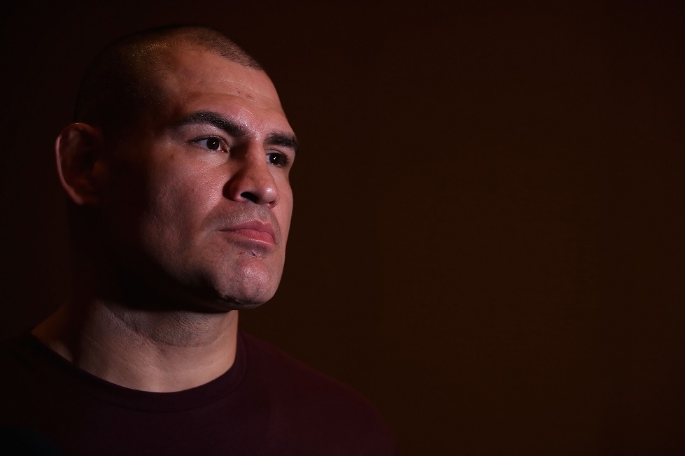 PHOENIX, ARIZONA - FEBRUARY 15: <a href='../fighter/cain-velasquez'>Cain Velasquez</a> speaks with the media during a press conference for <a href='../event/UFC-Silva-vs-Irvin'>UFC Fight Night </a>Ngannou vs. Velasquez at the Sheraton Grand Phoenix on February 15, 2019 in Phoenix, Arizona. (Photo by Christian Petersen/Zuffa LLC/Zuffa LLC)
