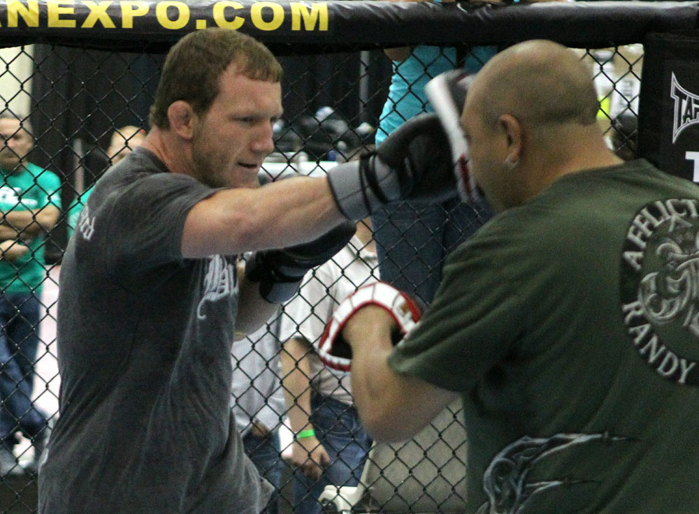 UFC118: Aug. 26th Boston, MA. Gray Maynard at open workouts. (Photo by Josh Hedges/Zuffa LLC via Getty Images)