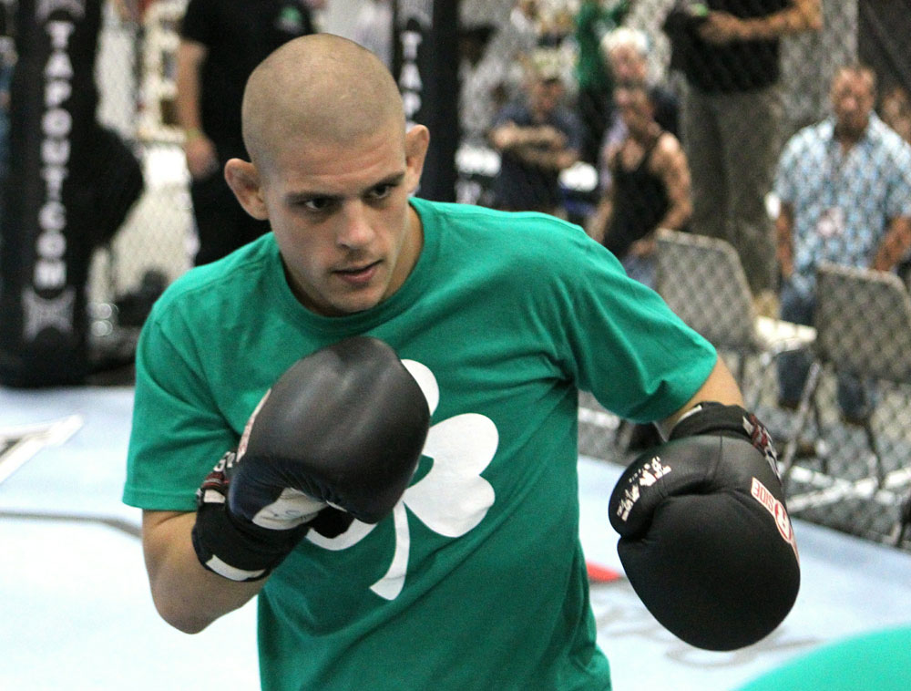 UFC118: Aug. 26th Boston, MA. Open workouts. (Photo by Josh Hedges/Zuffa LLC via Getty Images)
