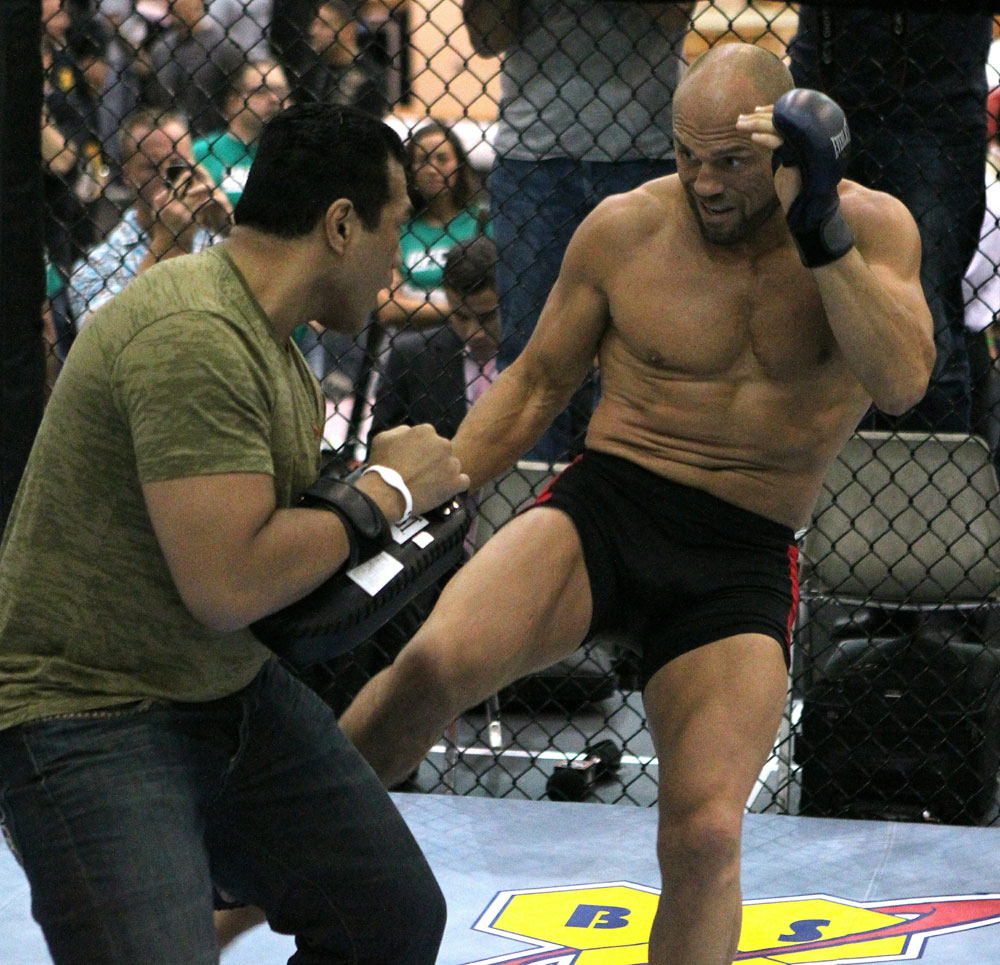 UFC118: Aug. 26th Boston, MA. Open workouts. (Photo by Josh Hedges/Zuffa LLC via Getty Images)