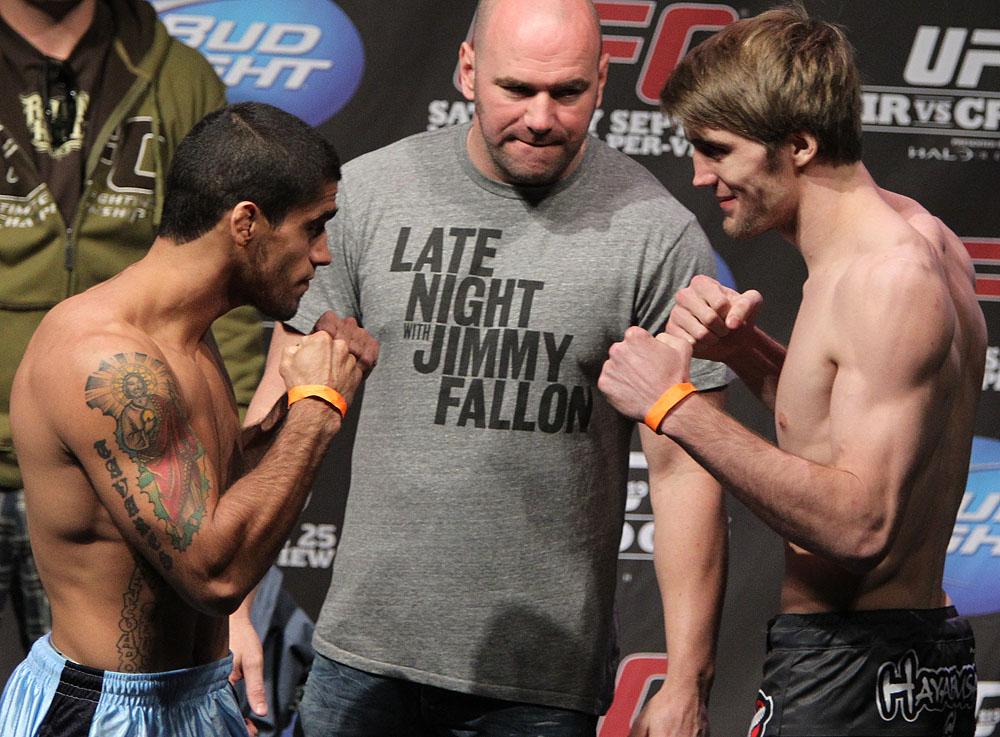 UFC 119 weigh ins: Tavares vs. Audinwood