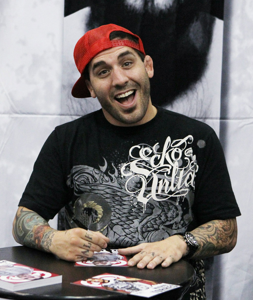 UFC Lightweight fighter Kurt Pellegrino poses for a photo.