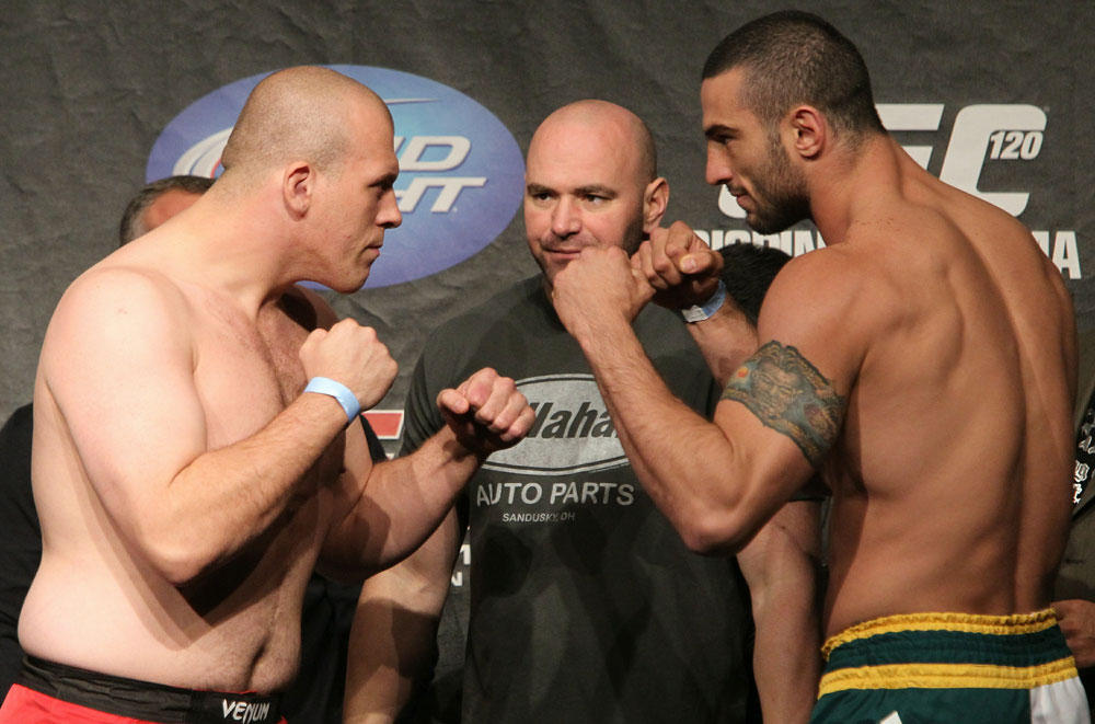 UFC 120 Weigh-Ins: Broughton vs. Quieroz