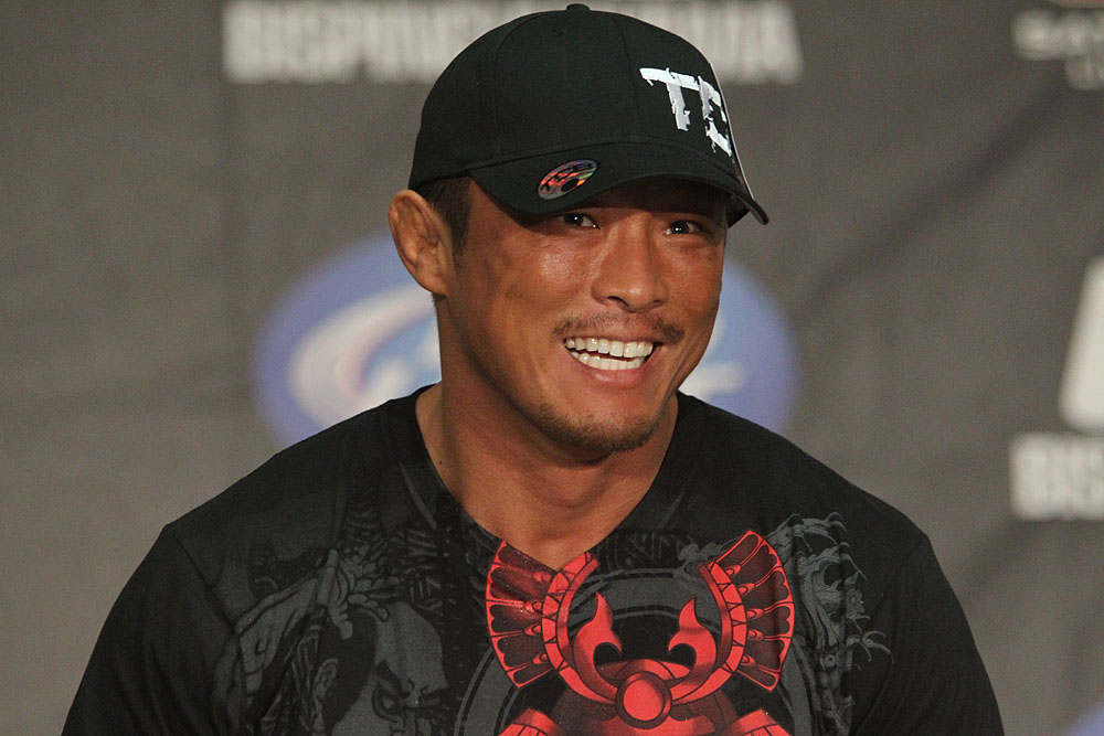 Yoshihiro Akiyama at the UFC 120 Press Conference