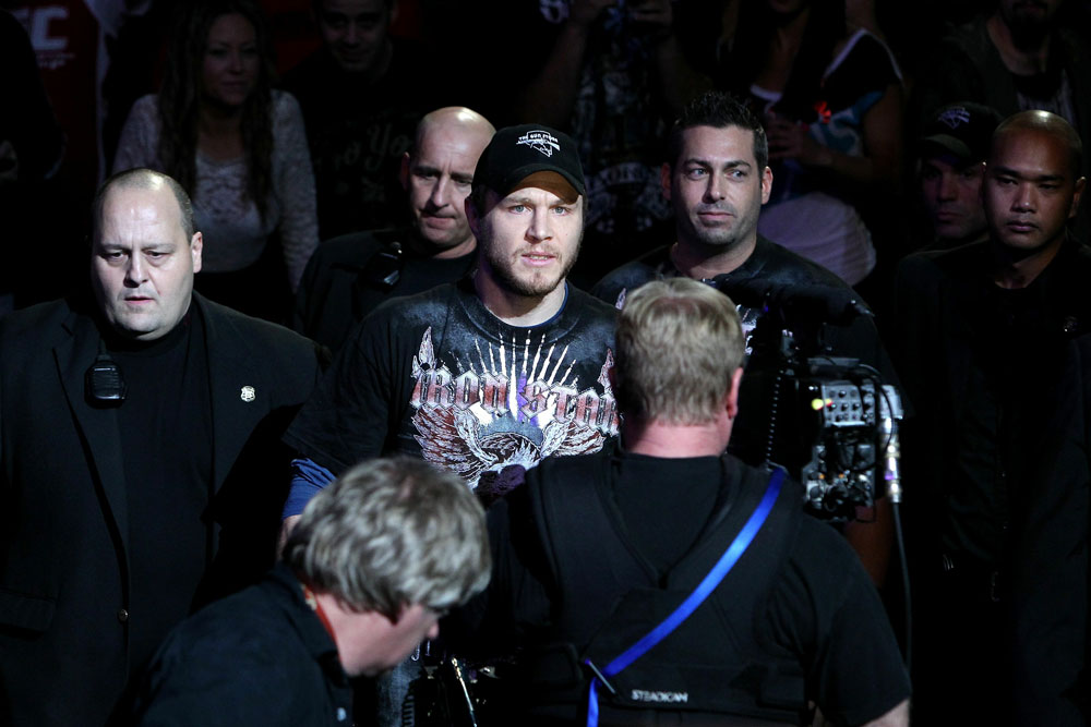 UFC 124: Dan Miller enters the ring