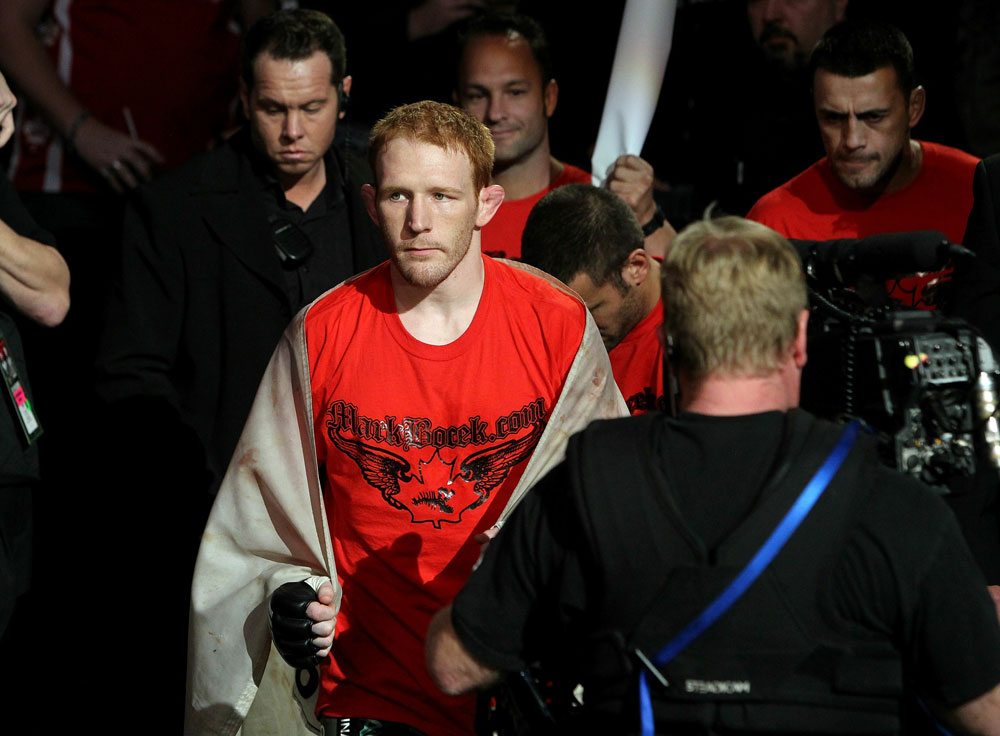 UFC 124: Bocek enters the ring.