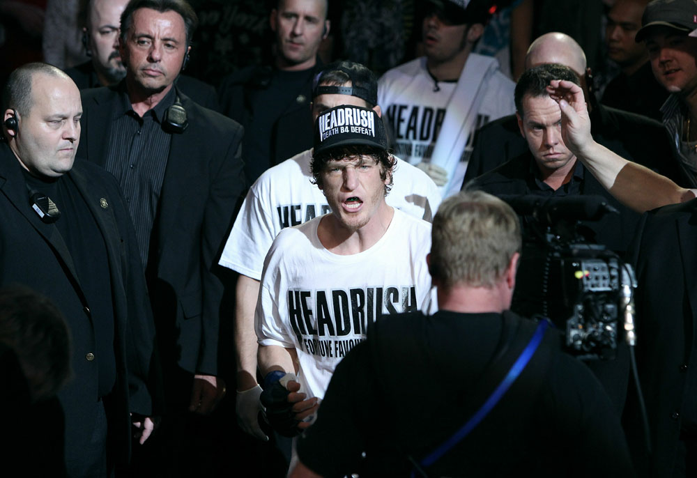 UFC 124:Danzig enters the ring