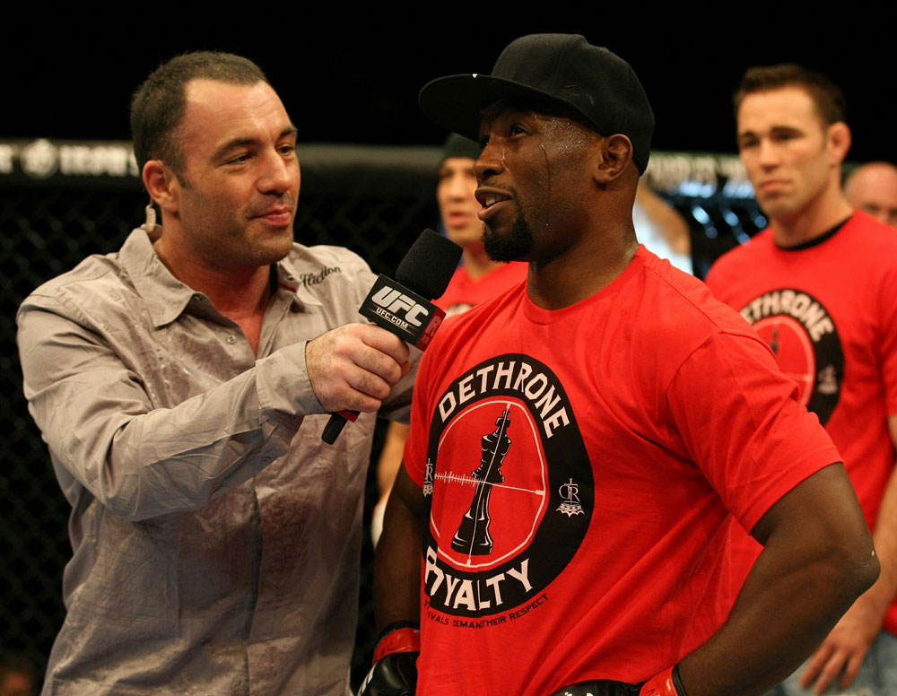 UFC 125: Daniel Roberts celebrates his win.