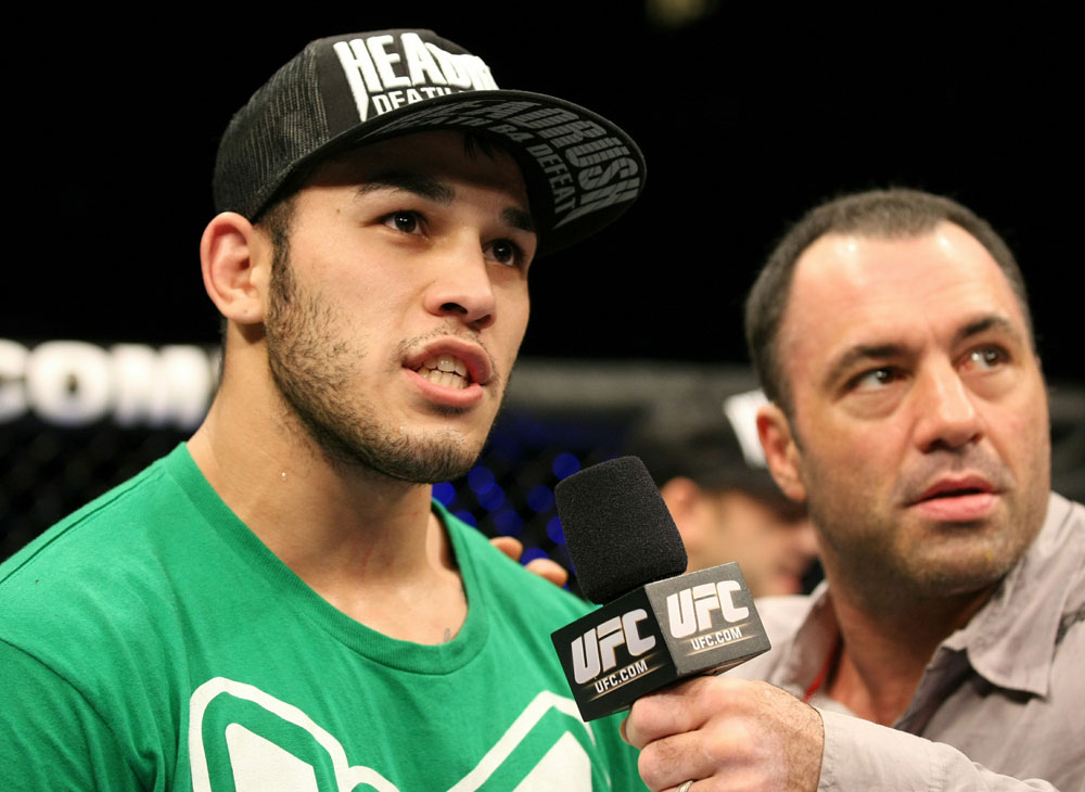 UFC 125: Brad Tavares celebrates his win.