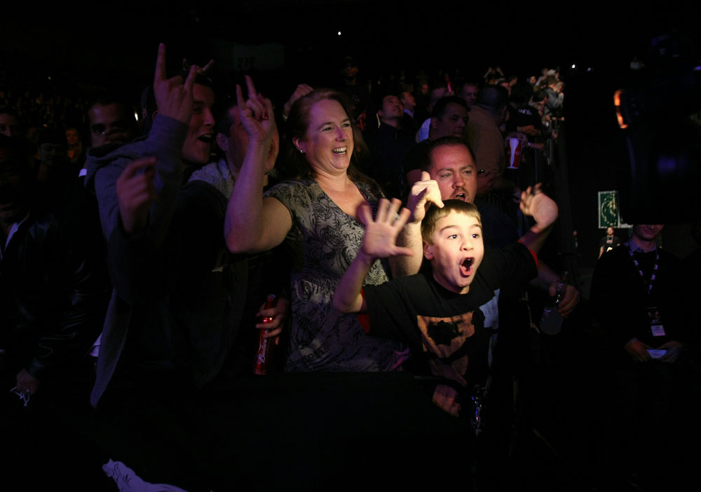 UFC 125: Fans at UFC 125