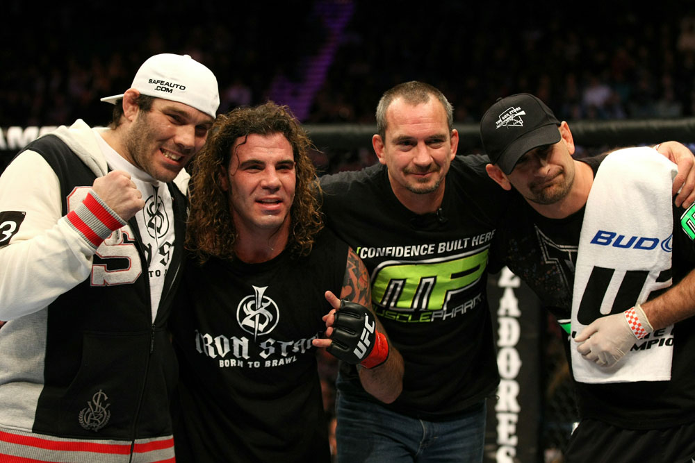 UFC 125: Clay Guida celebrates his win.