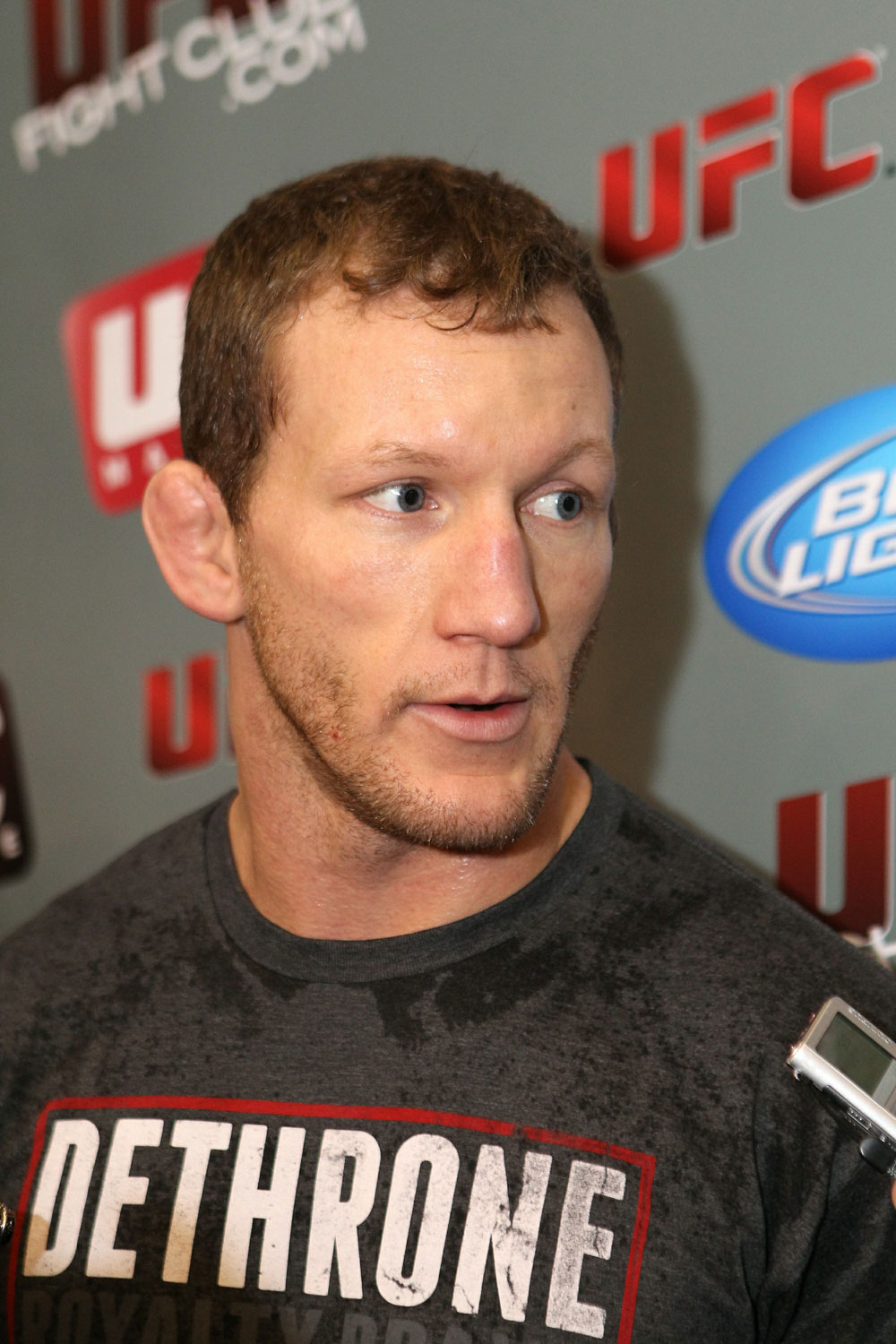 Gray Maynard at the UFC 125 Open Workouts.