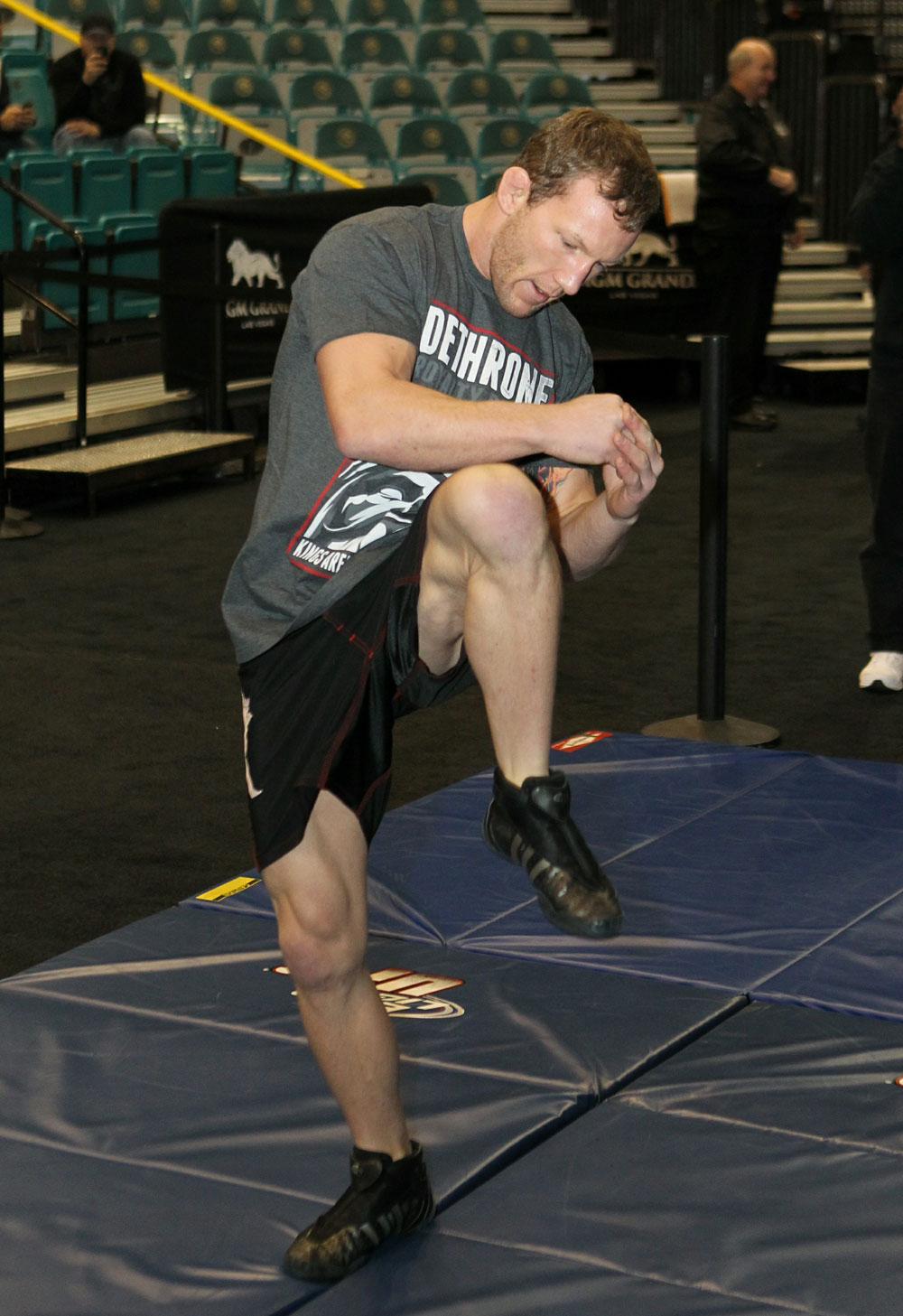 Gray Maynard at the UFC 125 Open Workouts.