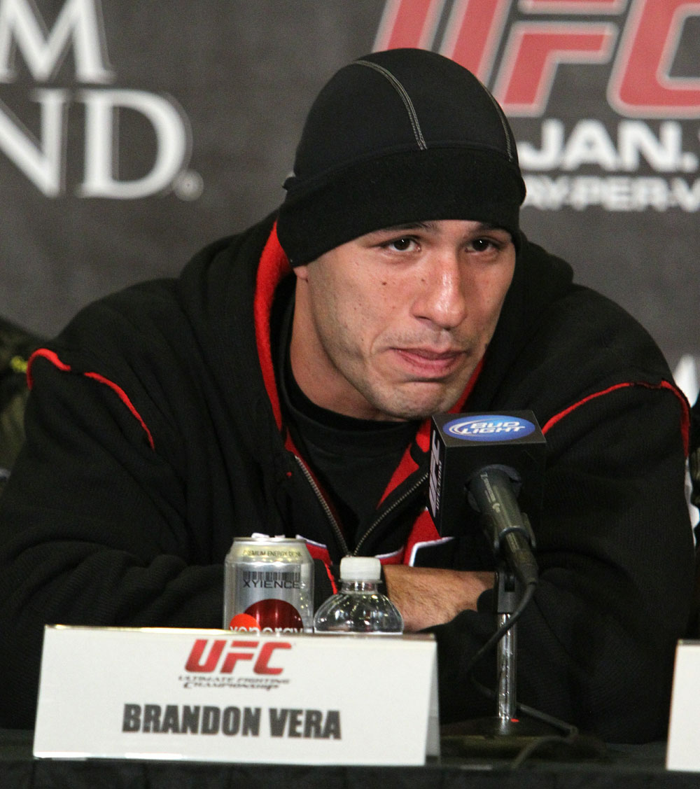 Brandon Vera at the UFC 125 Pre-Fight Press Conference