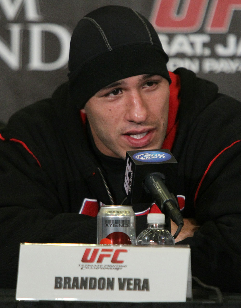 Brandon Vera at the UFC 125 Pre-Fight Press Conference