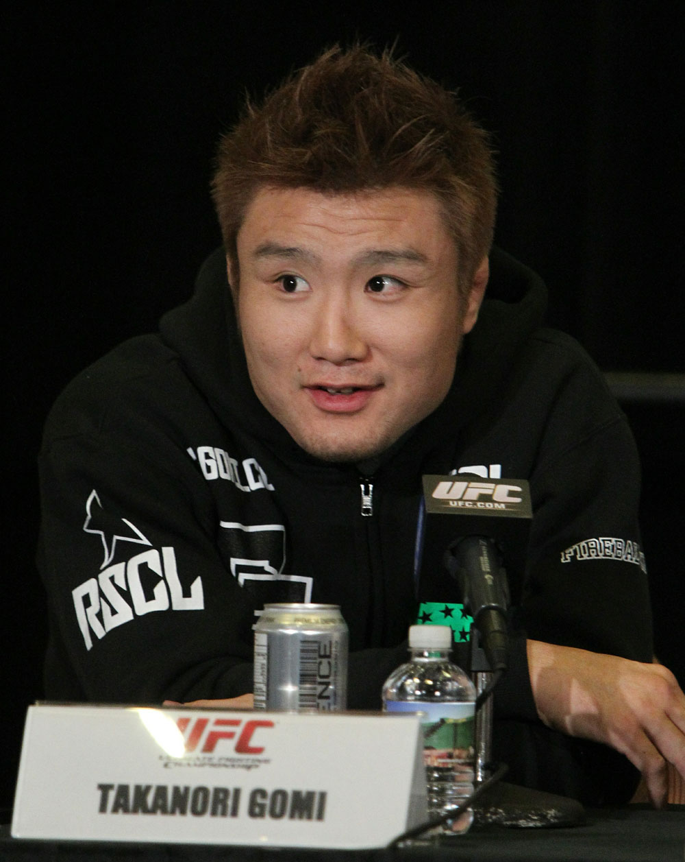 Takanori Gomi at the UFC 125 Pre-Fight Press Conference