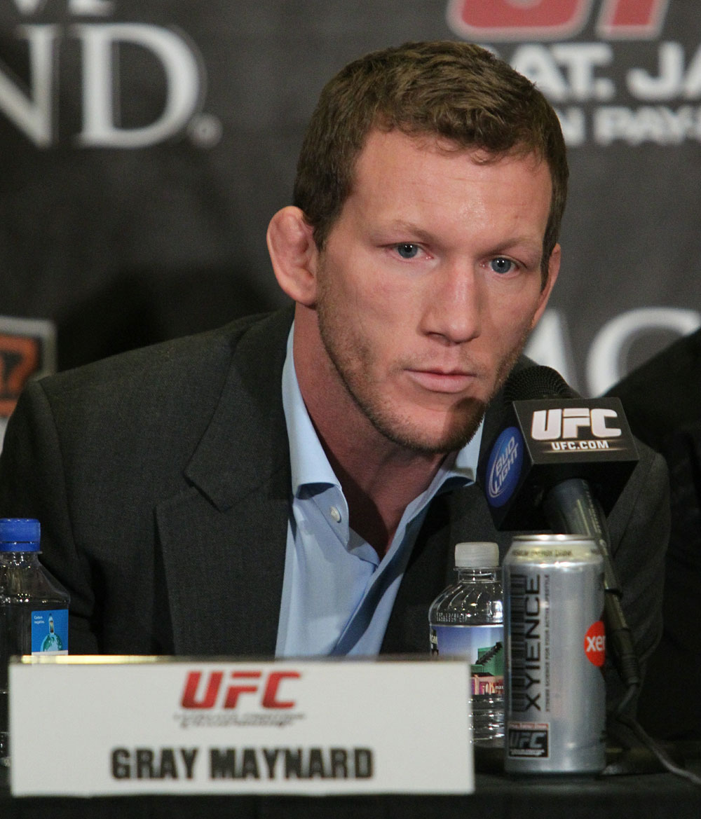 Gray Maynard at the UFC 125 Pre-Fight Press Conference.