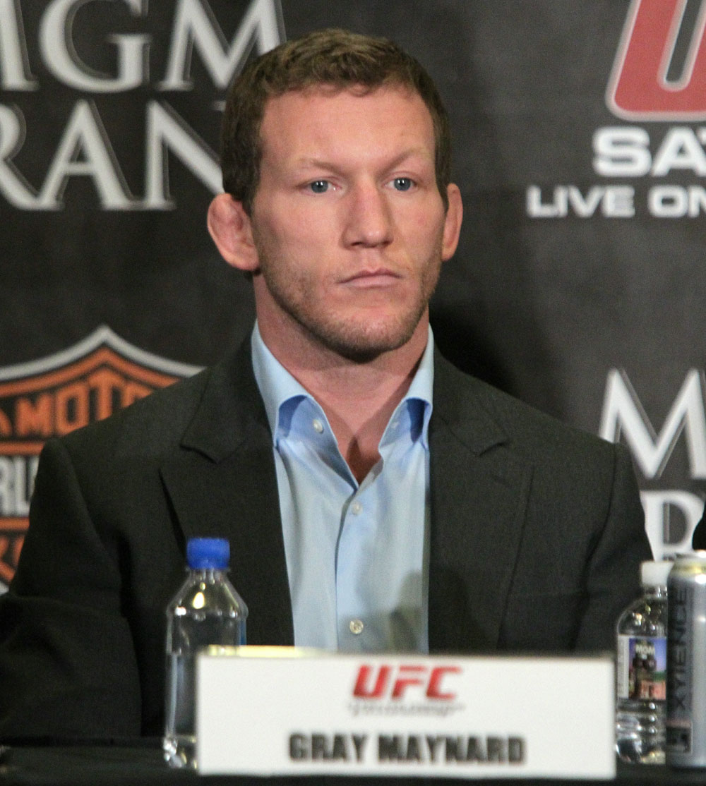 Gray Maynard at the UFC 125 Pre-Fight Press Conference.