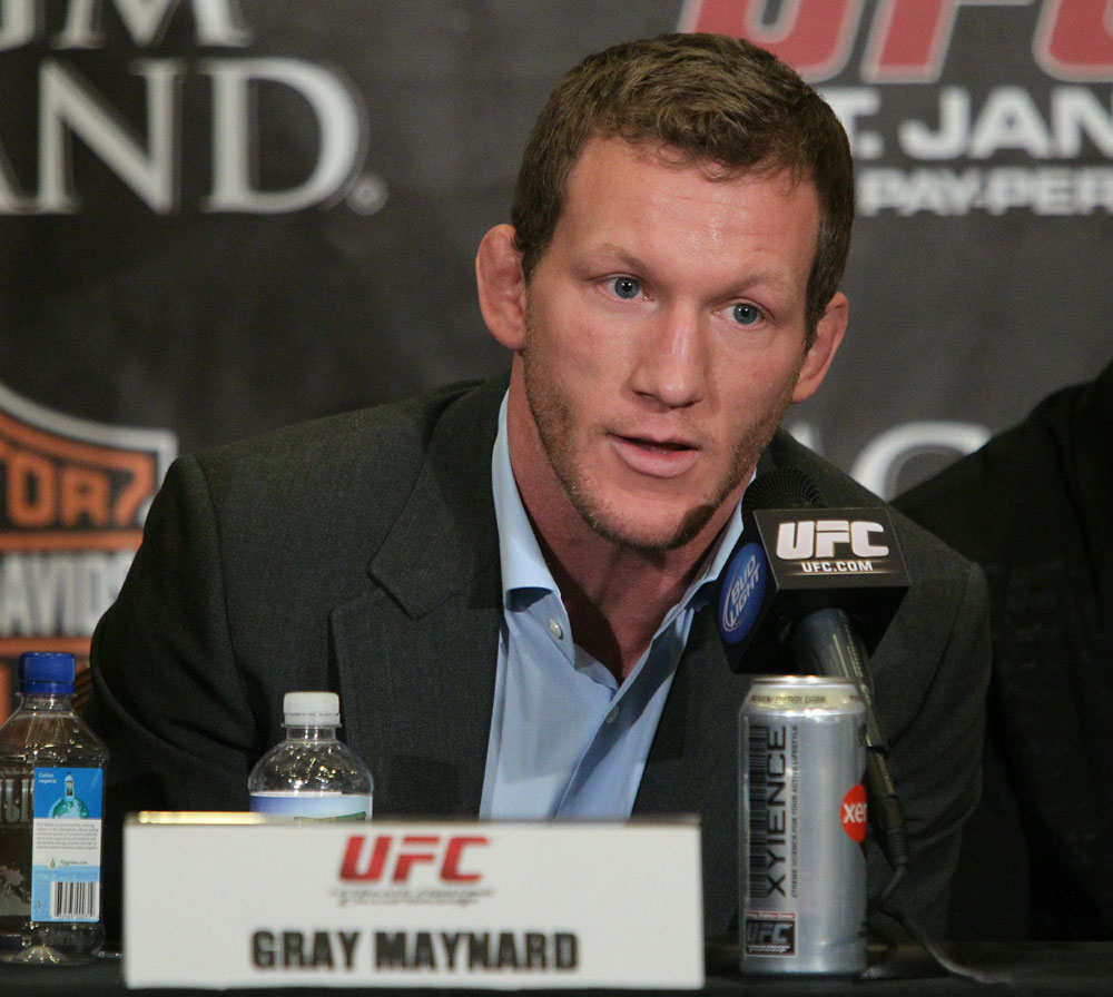 Gray Maynard at the UFC 125 Pre-Fight Press Conference.