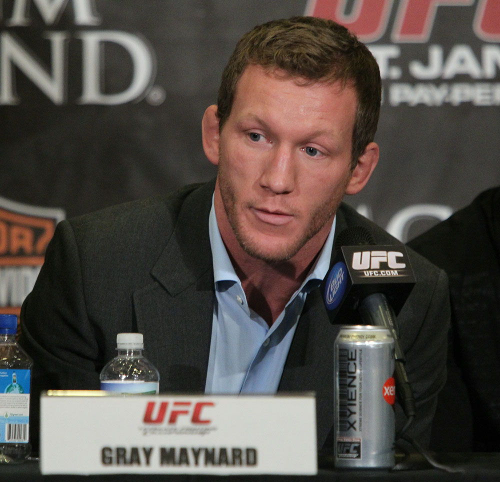 Gray Maynard at the UFC 125 Pre-Fight Press Conference.
