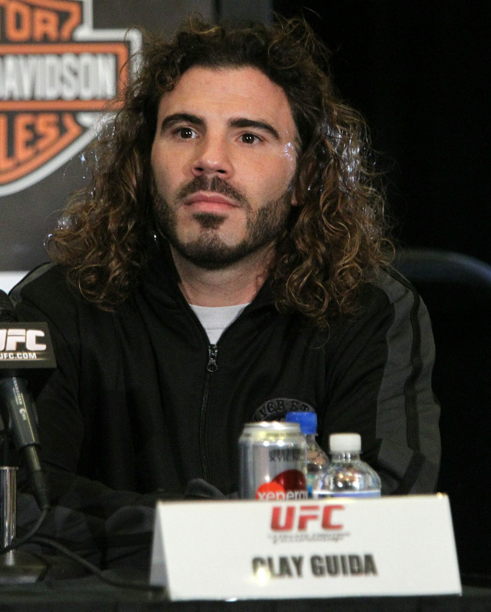 Clay Guida at the UFC 125 Pre-Fight Press Conference.