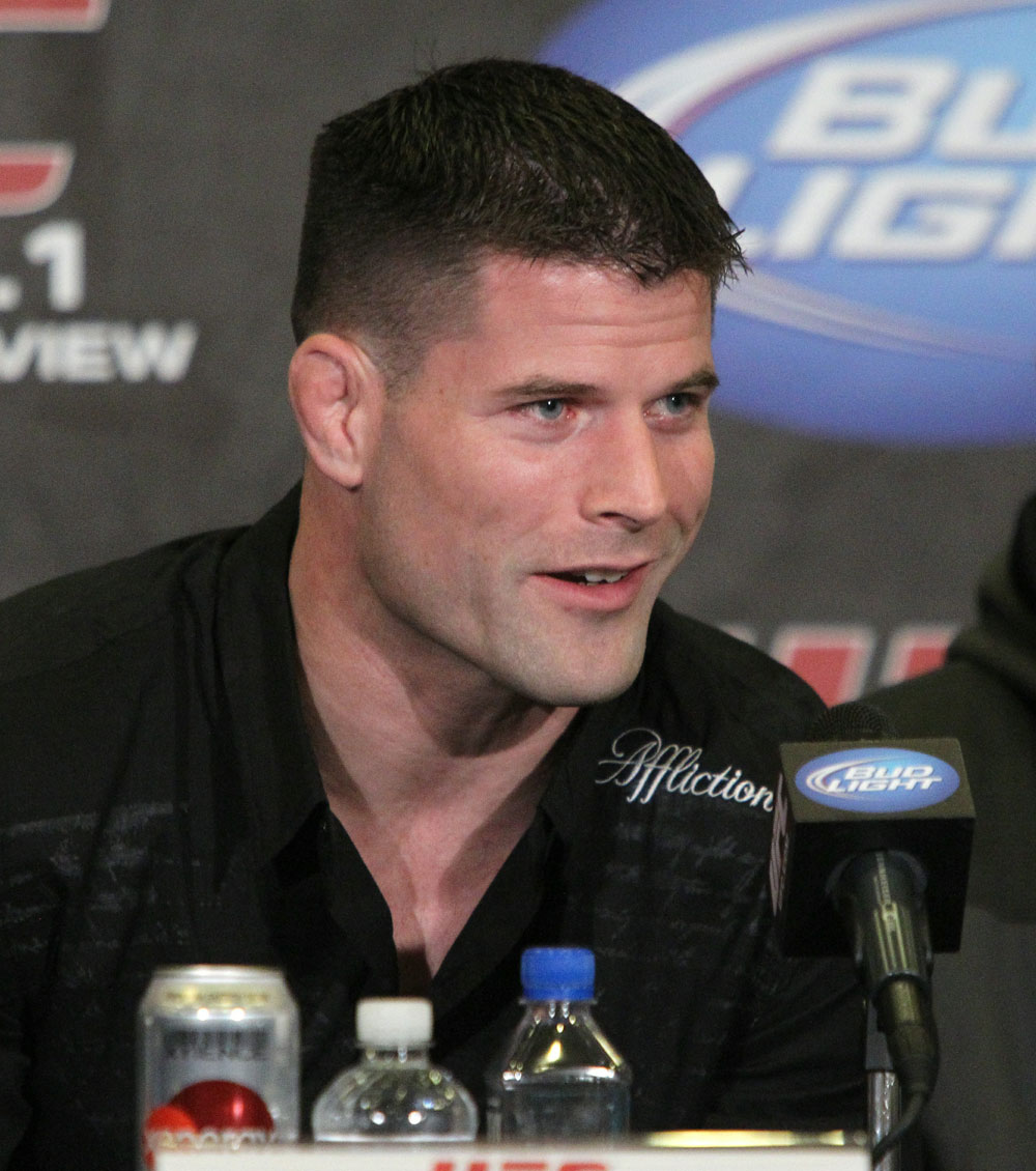 Brian Stann at the UFC 125 Pre-Fight Press Conference.