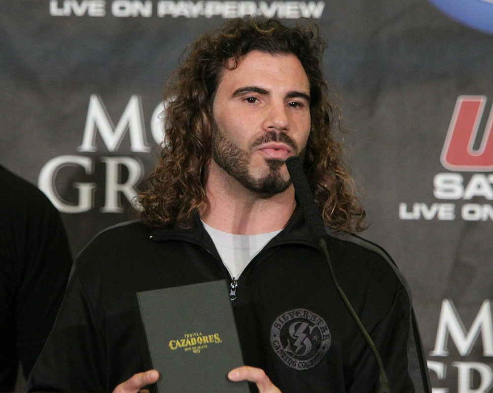 Clay Guida at the UFC 125 Pre-Fight Press Conference.