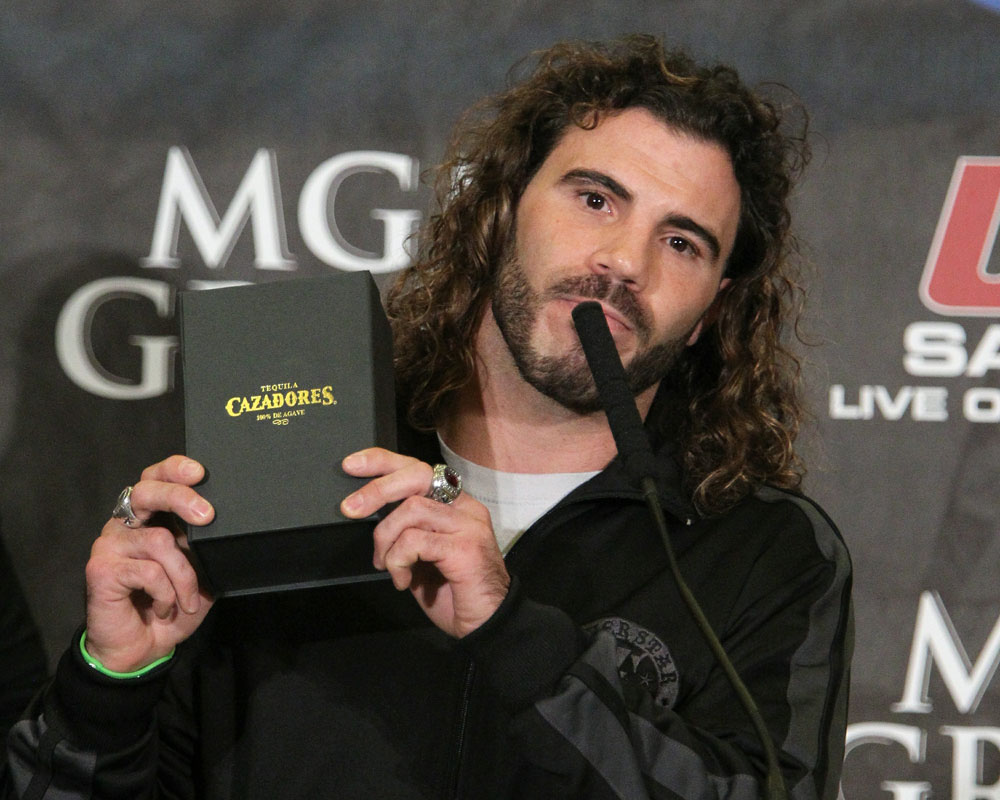 Clay Guida at the UFC 125 Pre-Fight Press Conference.
