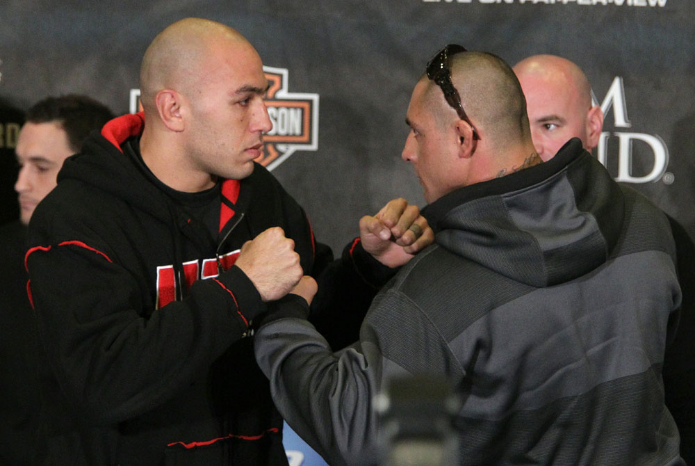 Vera vs. Silva at the UFC 125 Pre-Fight Press Conference.