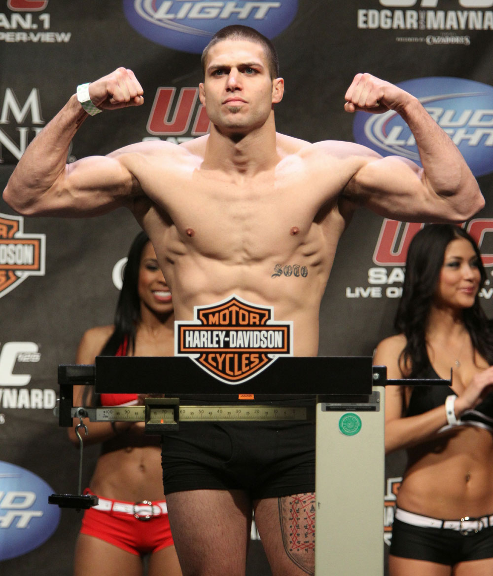 Greg Soto at the UFC 125 Weigh-in.