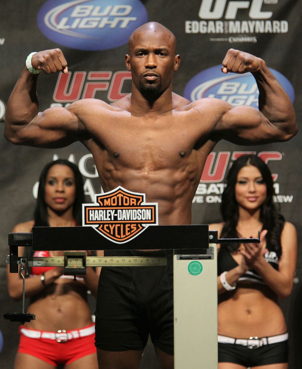 Daniel Roberts at the UFC 125 Weigh-in.