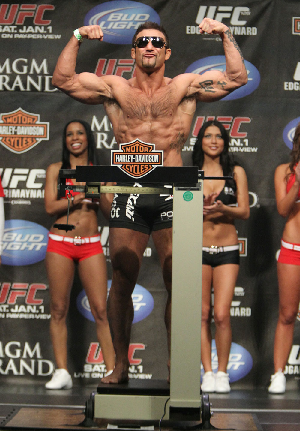 Phil Baroni at the UFC 125 Weigh-in.