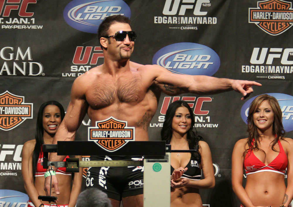 Phil Baroni at the UFC 125 Weigh-in.