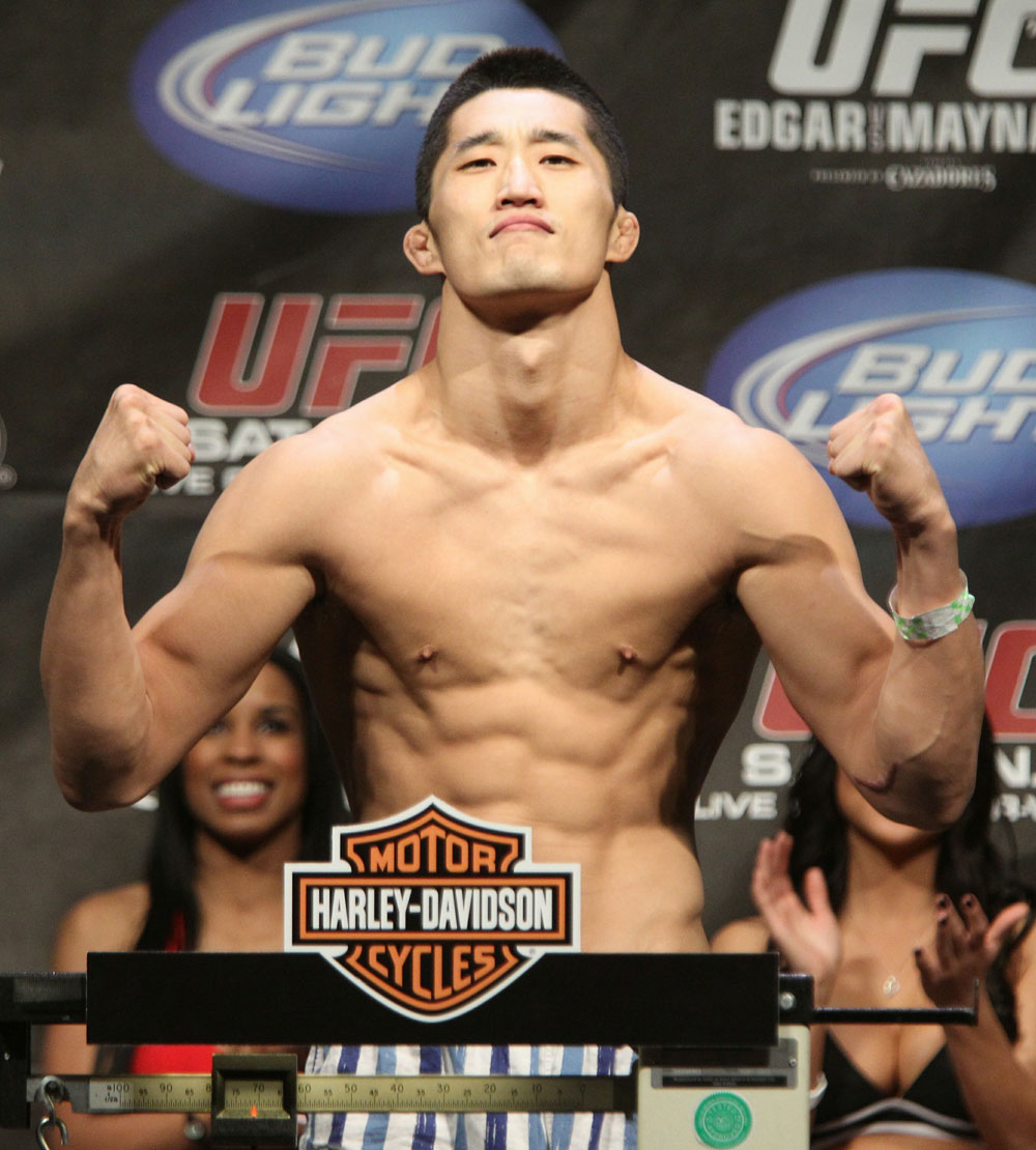 Dong Hyun Kim at the UFC 125 Weigh-in.