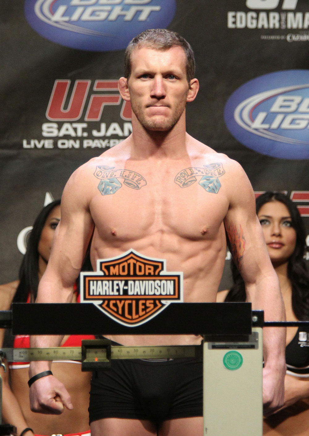 Gray Maynard at the UFC 125 Weigh-in.