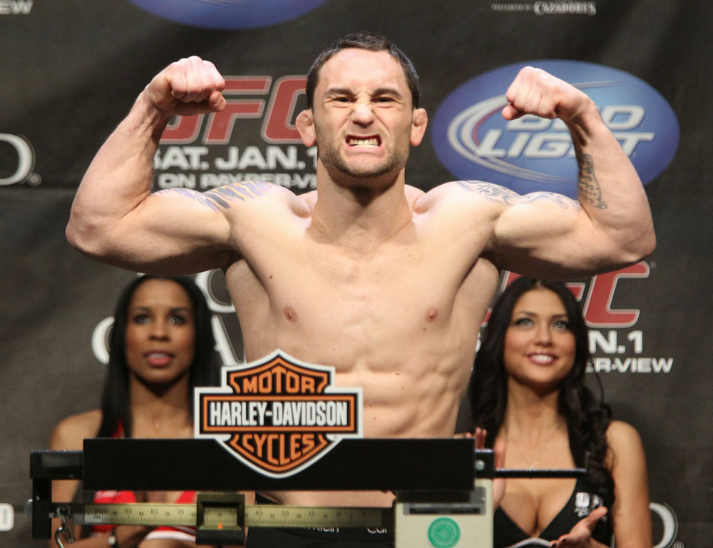 Frankie Edgar at the UFC 125 Weigh-in.