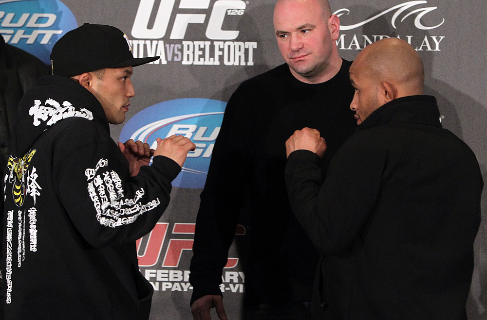 Kid Yamamoto, Demitrious Johnson & Dana White