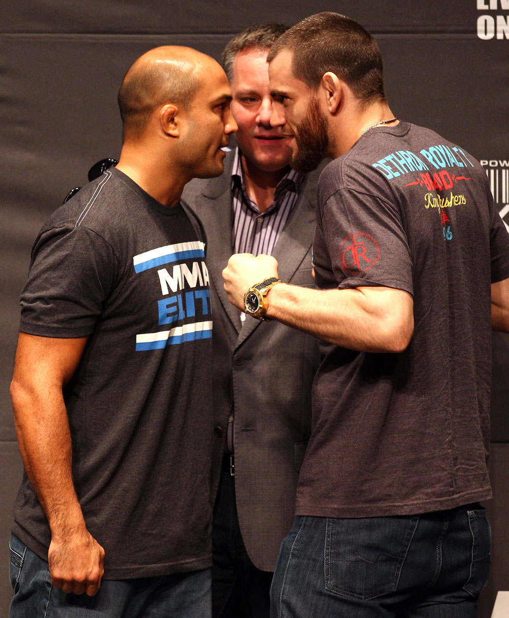 BJ Penn & Jon Fitch