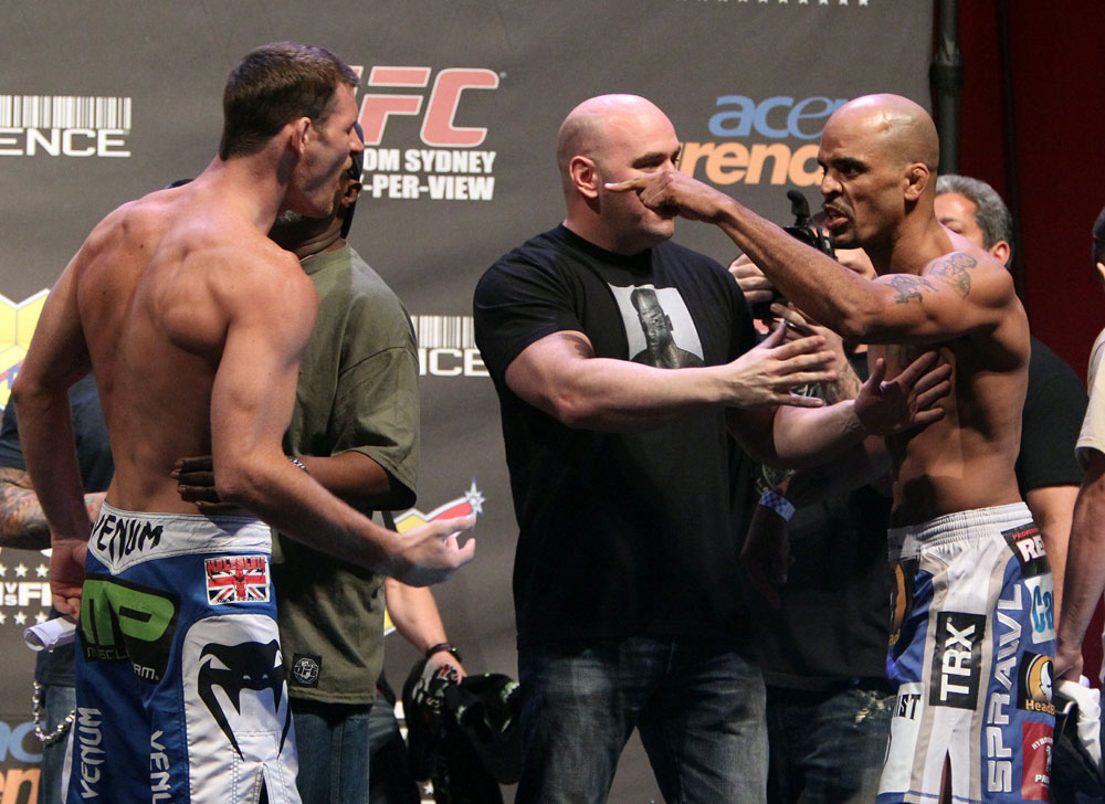 UFC 127 Weigh-in: Bisping vs. Rivera