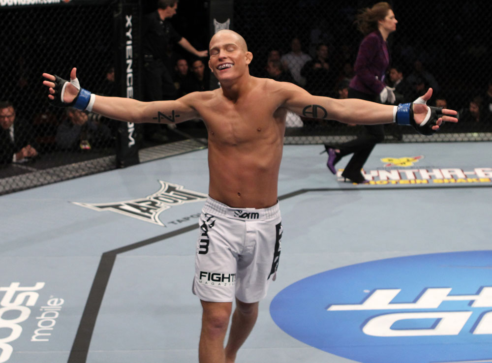 UFc 128: Erik Koch celebrates his win