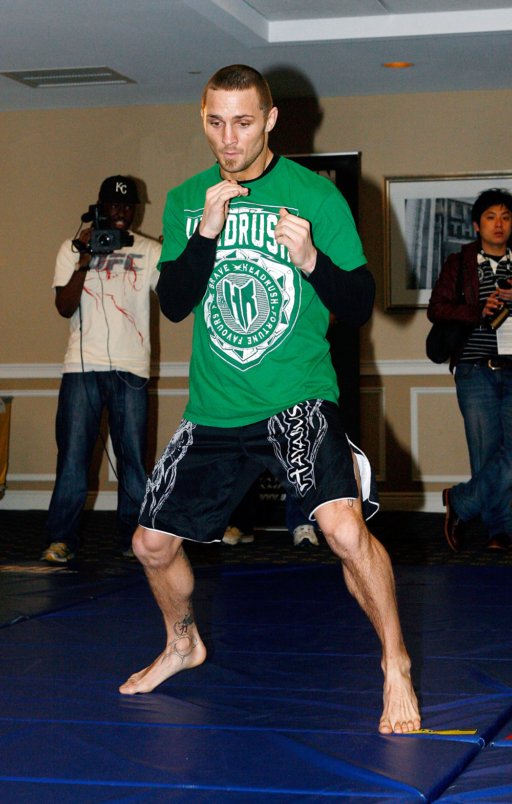 UFC 128 Open Workouts: Eddie Wineland