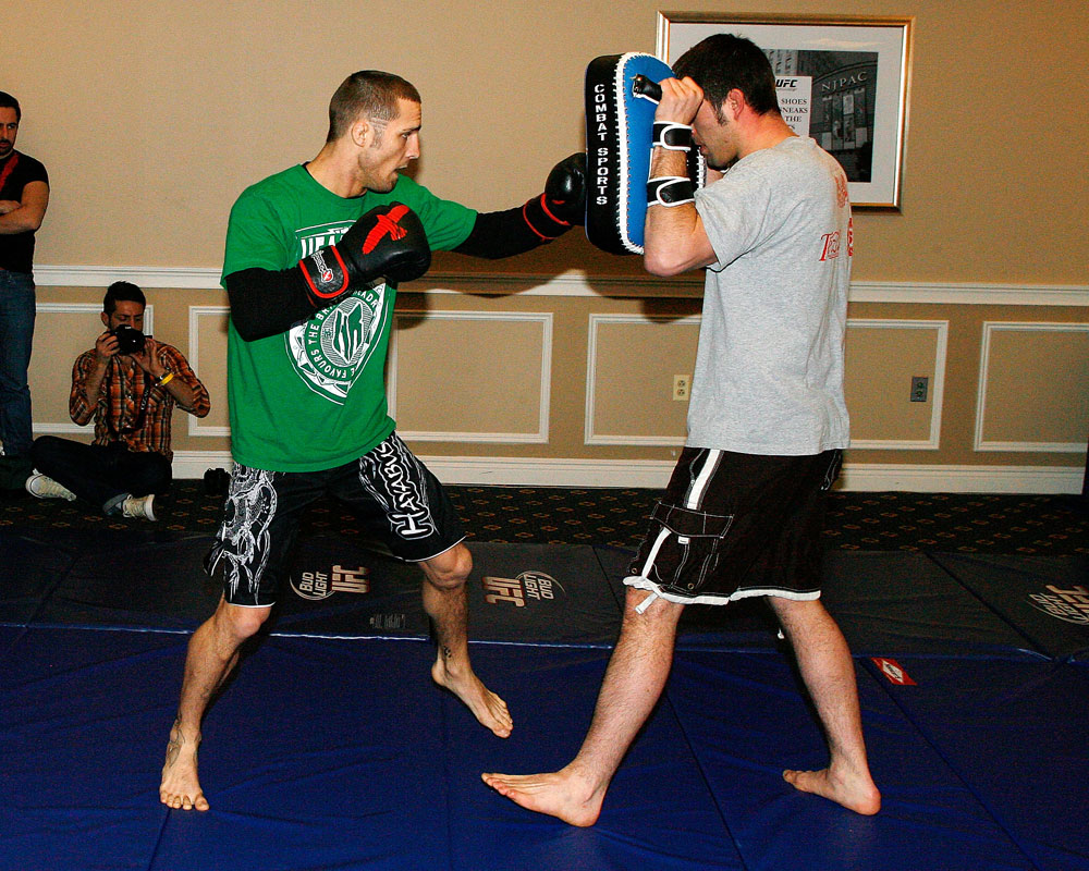 UFC 128 Open Workouts: Eddie Wineland