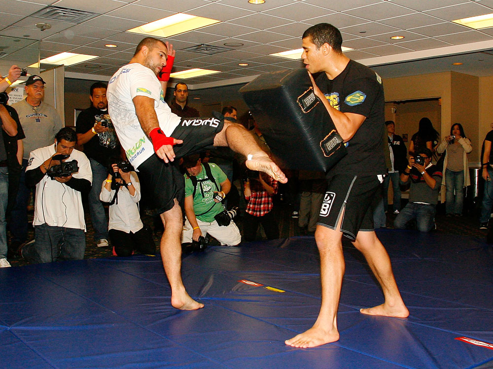 UFC 128 Open Workouts: Shogun Rua