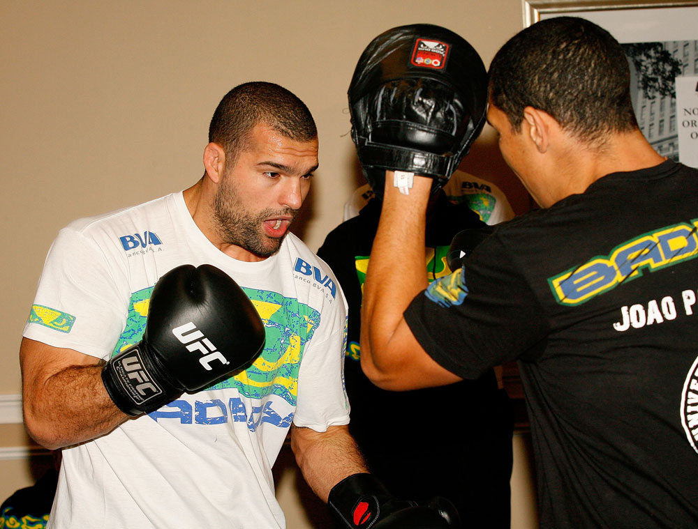 UFC 128 Open Workouts: Shogun Rua