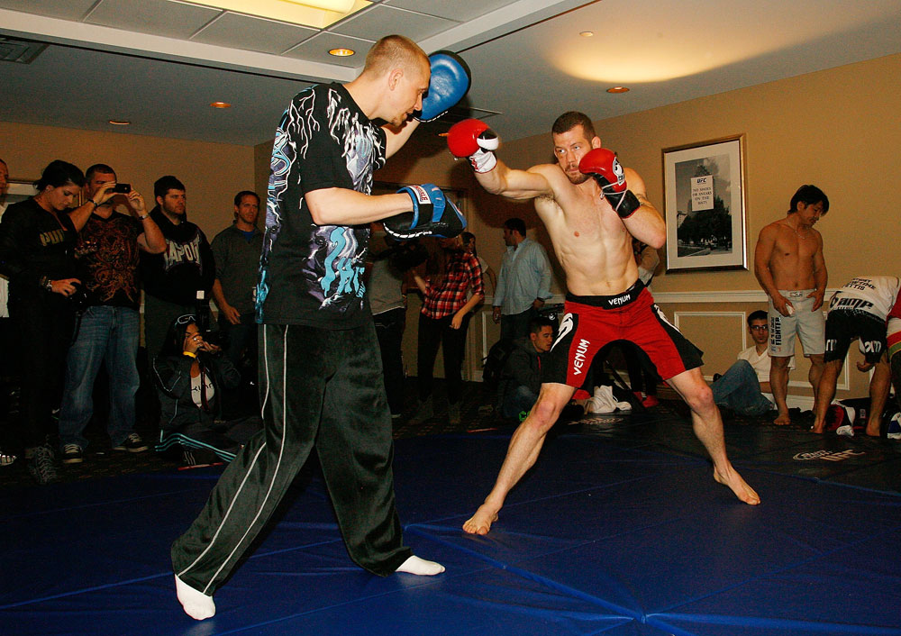 UFC 128 Open Workouts: Nate Marquardt