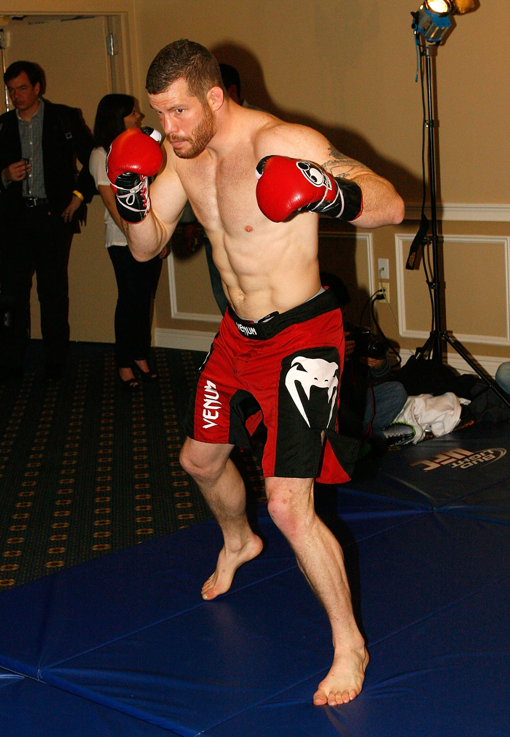 UFC 128 Open Workouts: Nate Marquardt