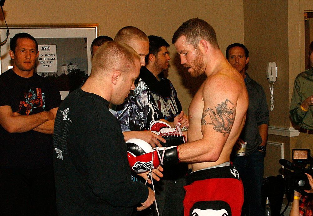 UFC 128 Open Workouts: Nate Marquardt