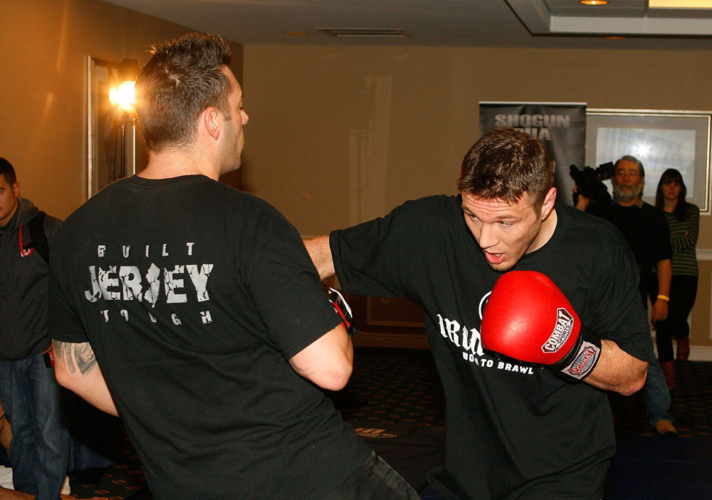UFC 128 Open Workouts: Dan Miller